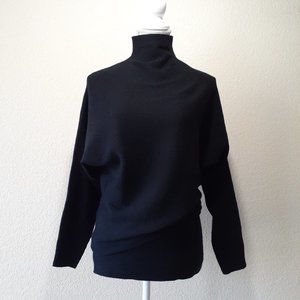 Open Edit Black Sweater